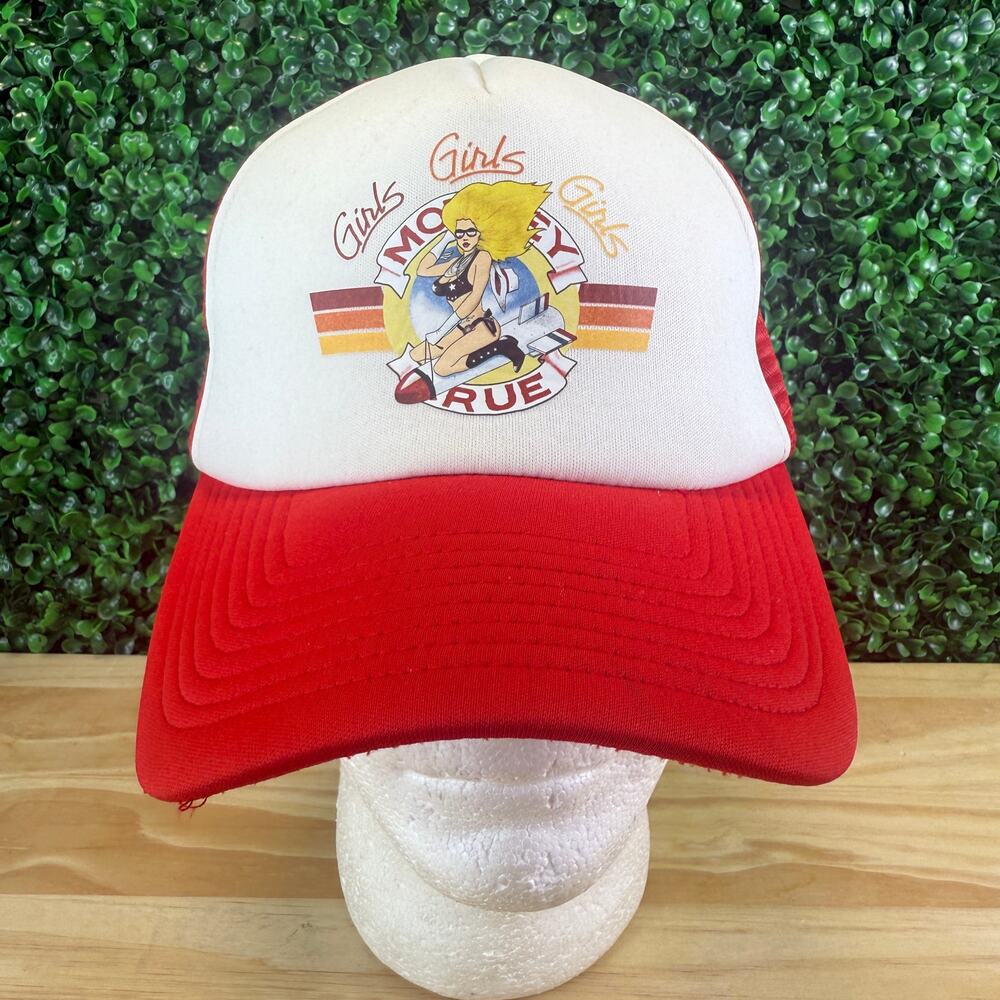 Motley Crue Girls Girls Girls Truckers Hat Stadium Tour Snapback Adult Cap